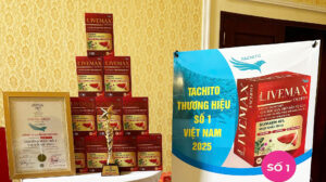 HẠNG VÀNG "THƯƠNG HIỆU SỐ 1 VIỆT NAM 2025" CHO SẢN PHẨM LIVERMAX TACHITO